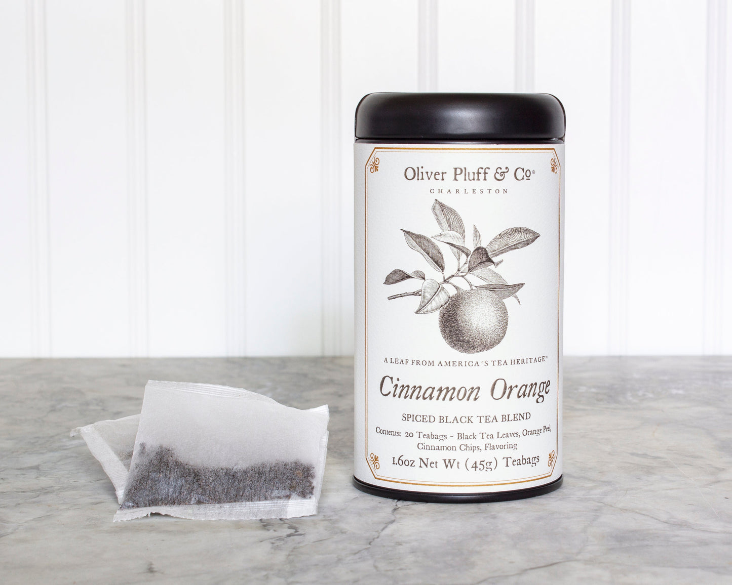 Cinnamon Orange Spice Teabags in Signature Tin