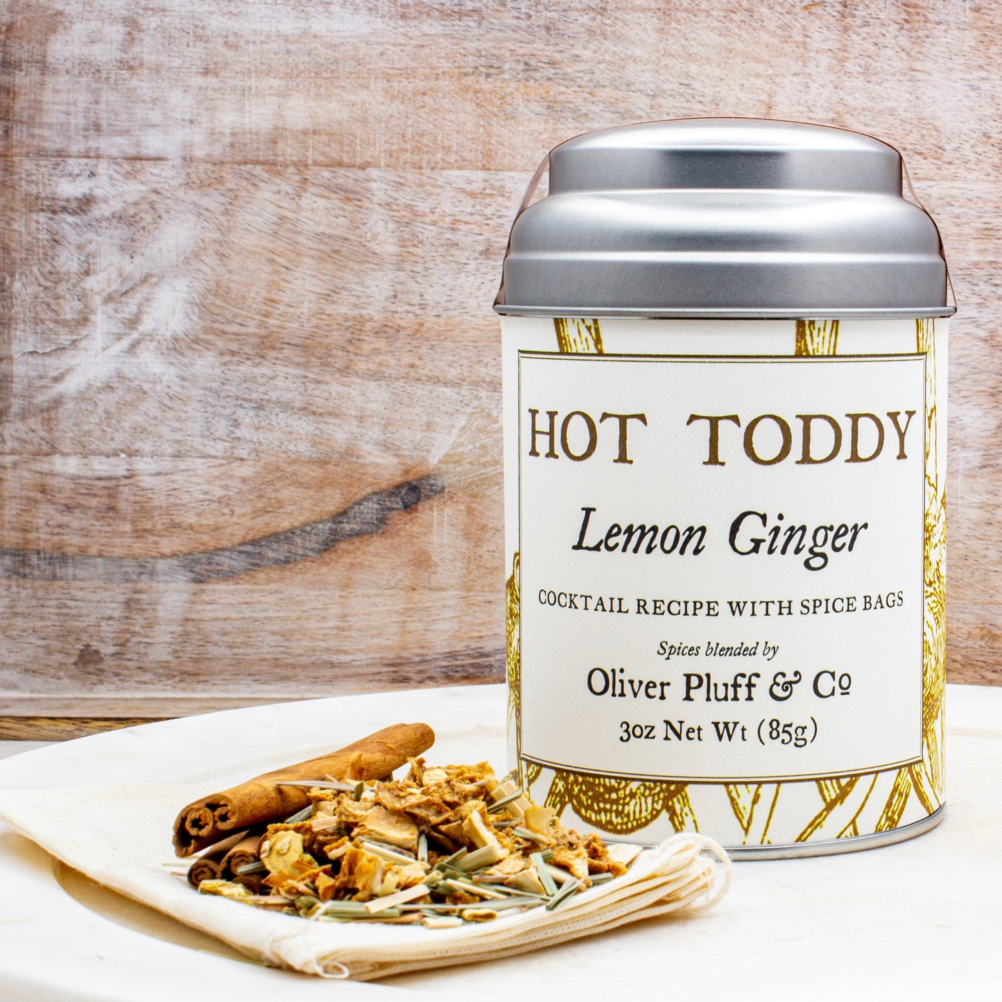 Lemon Ginger Hot Toddy Kit