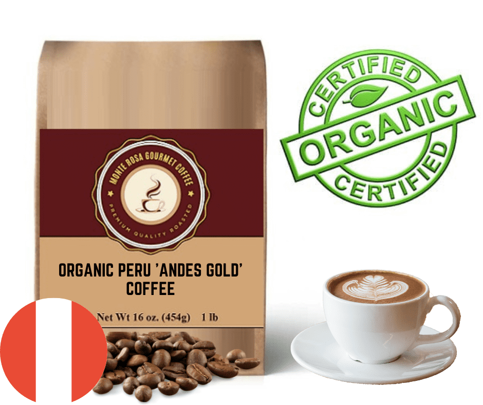 Organic Peru 'Andes Gold' Coffee