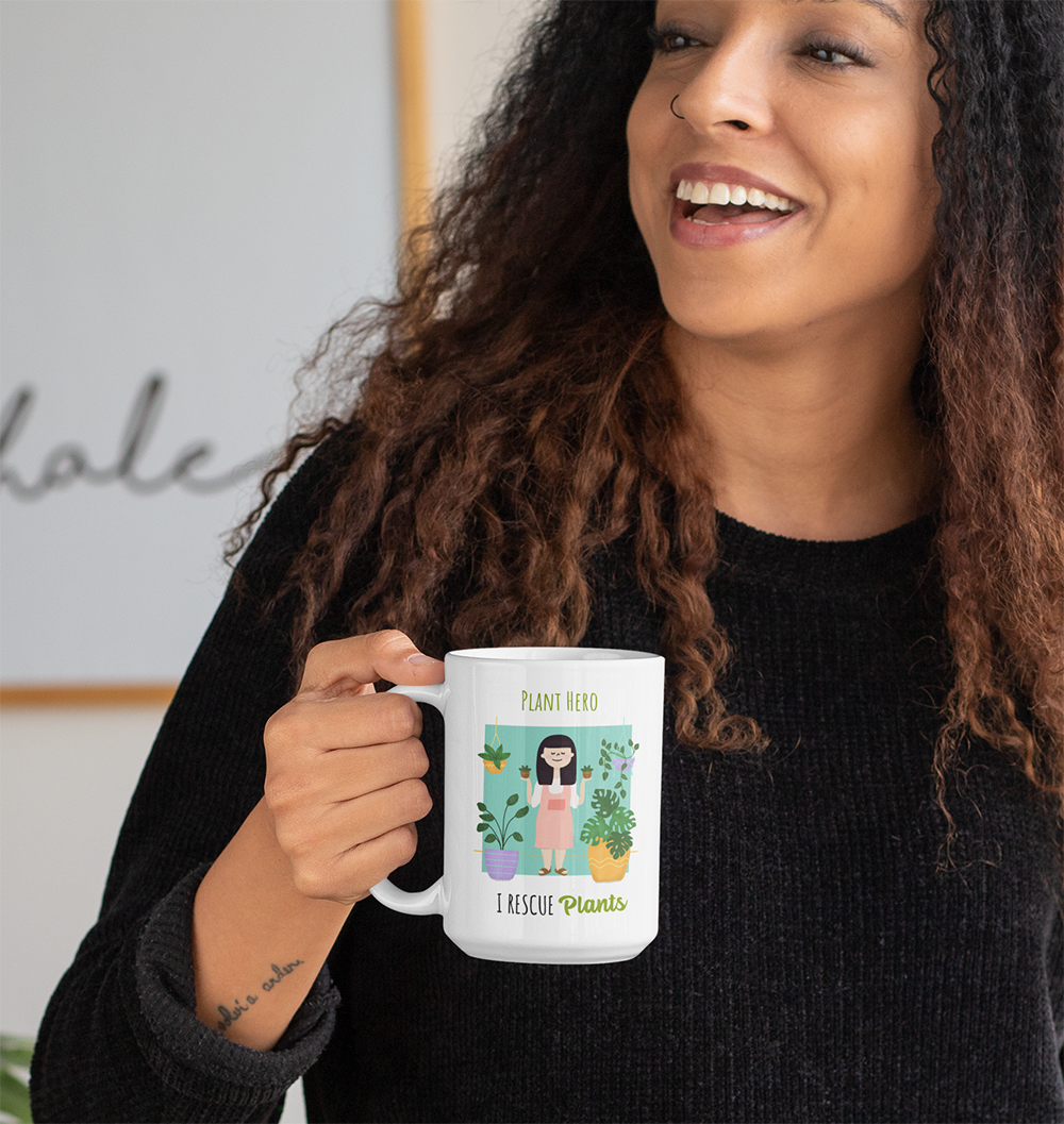 I Rescue Plants Mug