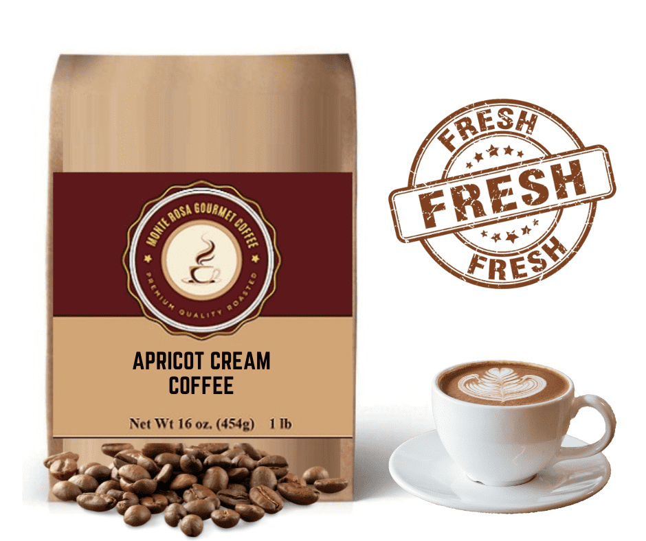 Apricot Cream Flavored Coffee