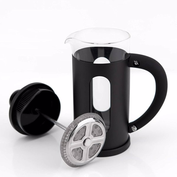 Mini French Press Coffee Maker with 4 Level Filtration System