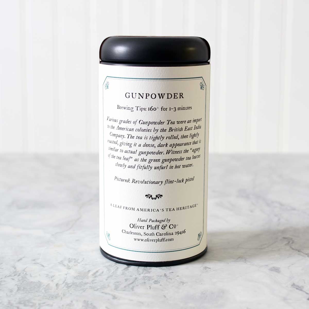 Gunpowder - Green Tea Teabags in Signature Tea Tin