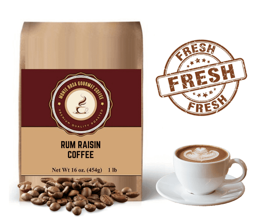 Rum Raisin Flavored Coffee